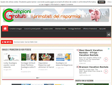 Tablet Screenshot of campionigratuiti.com